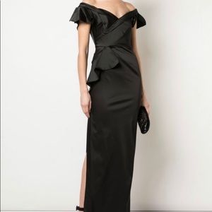 Sophisticated and sexy Marchesa Notte evening gown